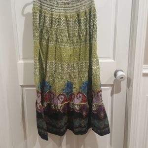 Planet Gold Boho or peasant skirt